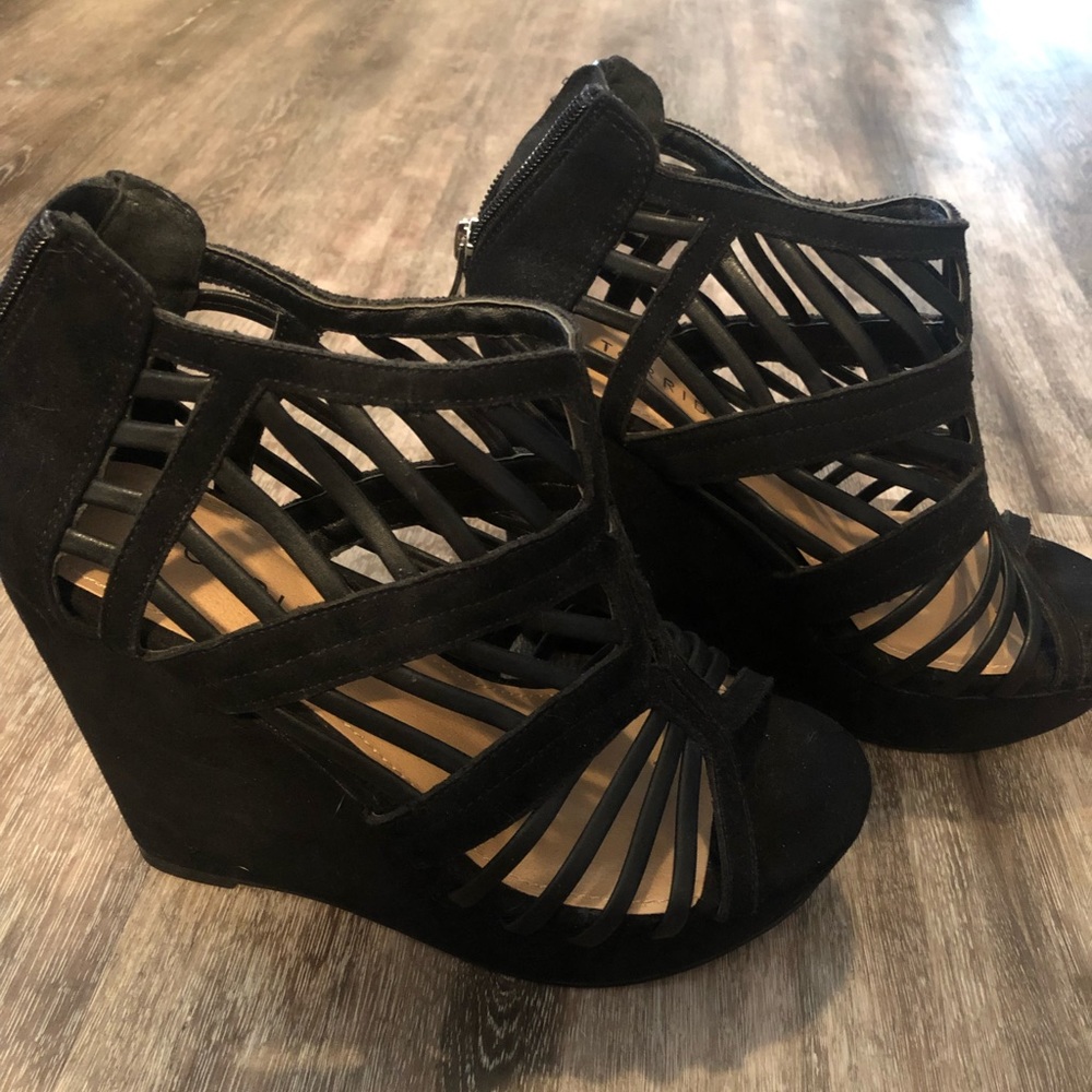 Torrid Wide Cage Wedges